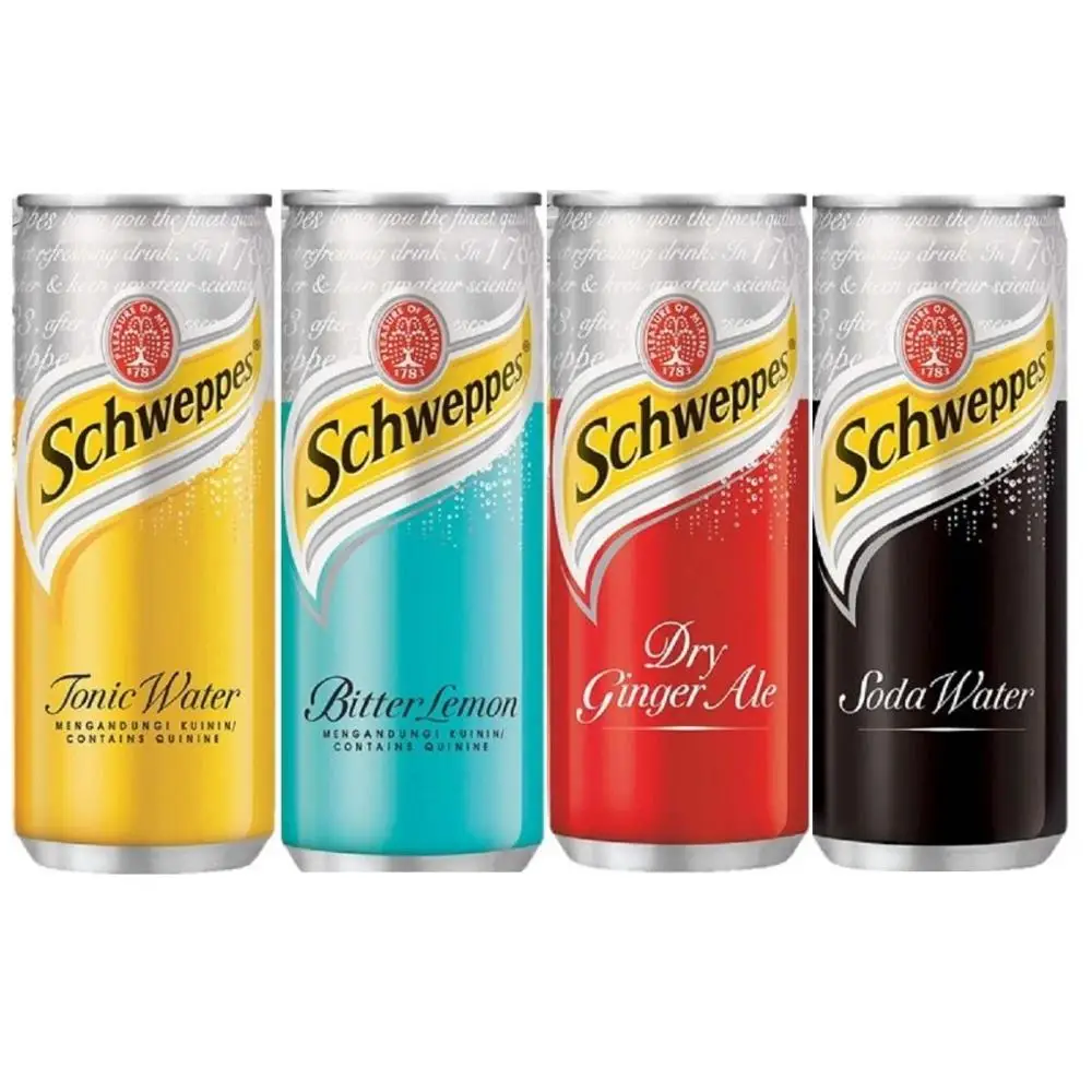 Soda Water 320ml Tin Beverages