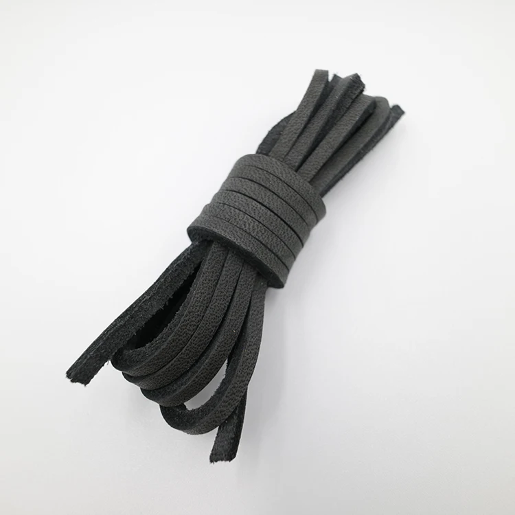 Manufacturing Wholesale custom made shoe laces leather