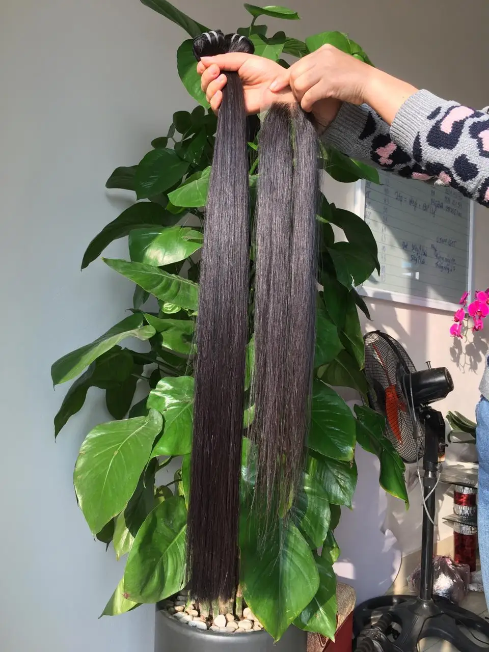  Оптовая продажа прямые волосы DEALE с прямыми косточками для необработанных вьетнамских наращиваний 100% человеческие remy наращивание человеческих волос