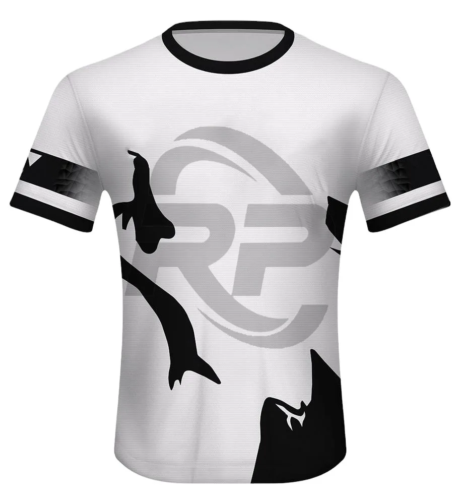 2021 Высококачественная футболка для регби сублимированная мужчин и