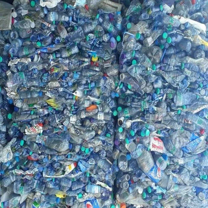 Чистый контейнер для бутылок из ПЭТ/хлопья из ПЭТ/переработанная ПЭТ смола, Заводские поставки