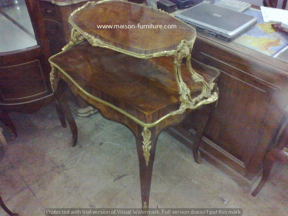 Trusted professional partner French tea table with wheels  office tea table tea table set Optimal choice