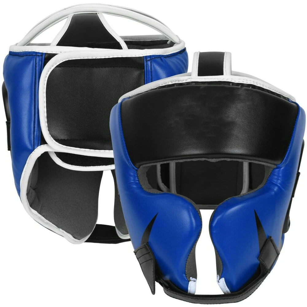 OEM Wholesale Boxing HeadGear Protection Boxing Protector Head Guard Training Helmet Boxing MMA Martial Arts Kick Gear Face