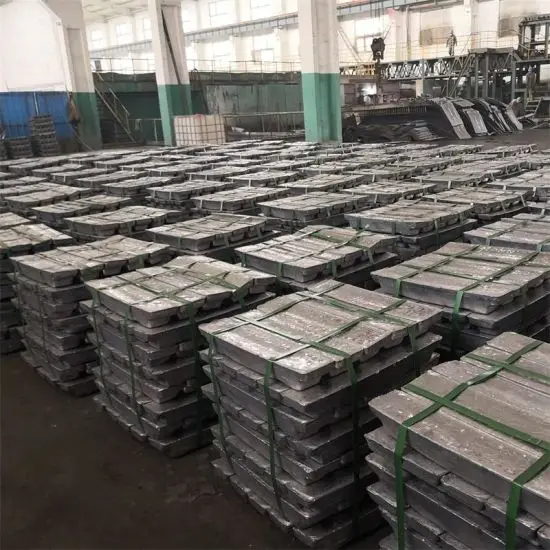 Top Quality Bulk Quantity Lead Ingot 99.99% In Factory price