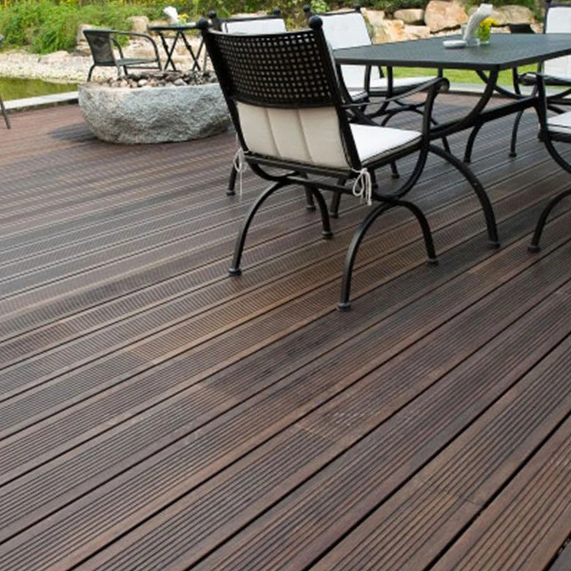
China manufacturers waterproof outdoor bamboo wooden flooring decking 