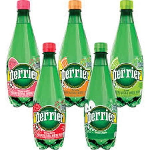 Perrier Sparkling Natural Mineral Water 33cl Glass Bottle ..