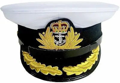 premium quality custom logo embroidery peck hat officer hand made embroidery Hat with insignia Unisex OEM hats