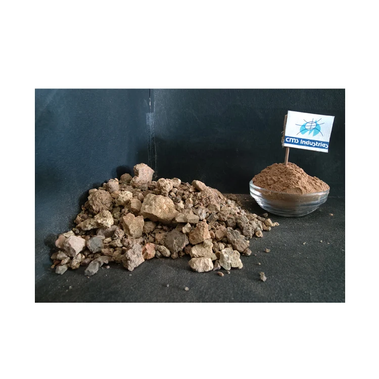 White Lumps Bentonite from India