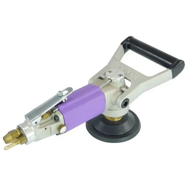 3600 об/мин задний выхлоп рычаг безопасности пневматическая шлифовальная машина для мокрого воздуха