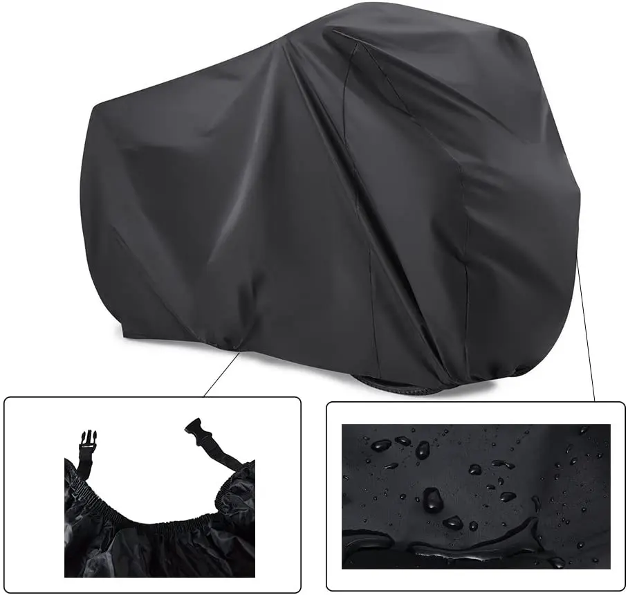
Popular Waterproof Outdoor Bicycle Cover with Lock Hole for Mountain Road exercise Bikes 