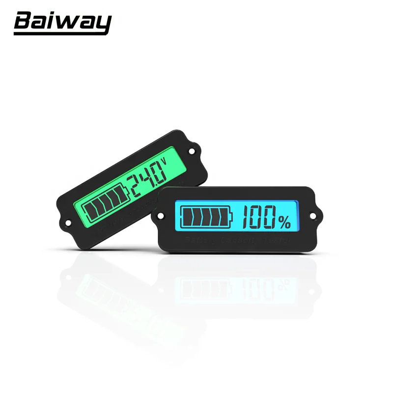12V 24V 36V 48V Digital Acid Lead Lithium Battery monitor Capacity Indicator tester meter 3s-15s BW-LY6W