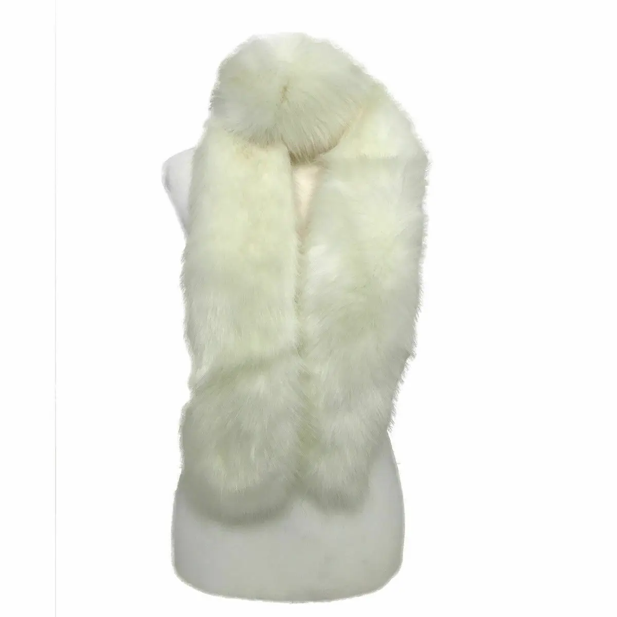 high quality Ladies Winter Faux Fur Neck Warmer Wrap Large Collar Shawl Stole Fashion Quality Fox Fur Collar Scarf Winter Warm