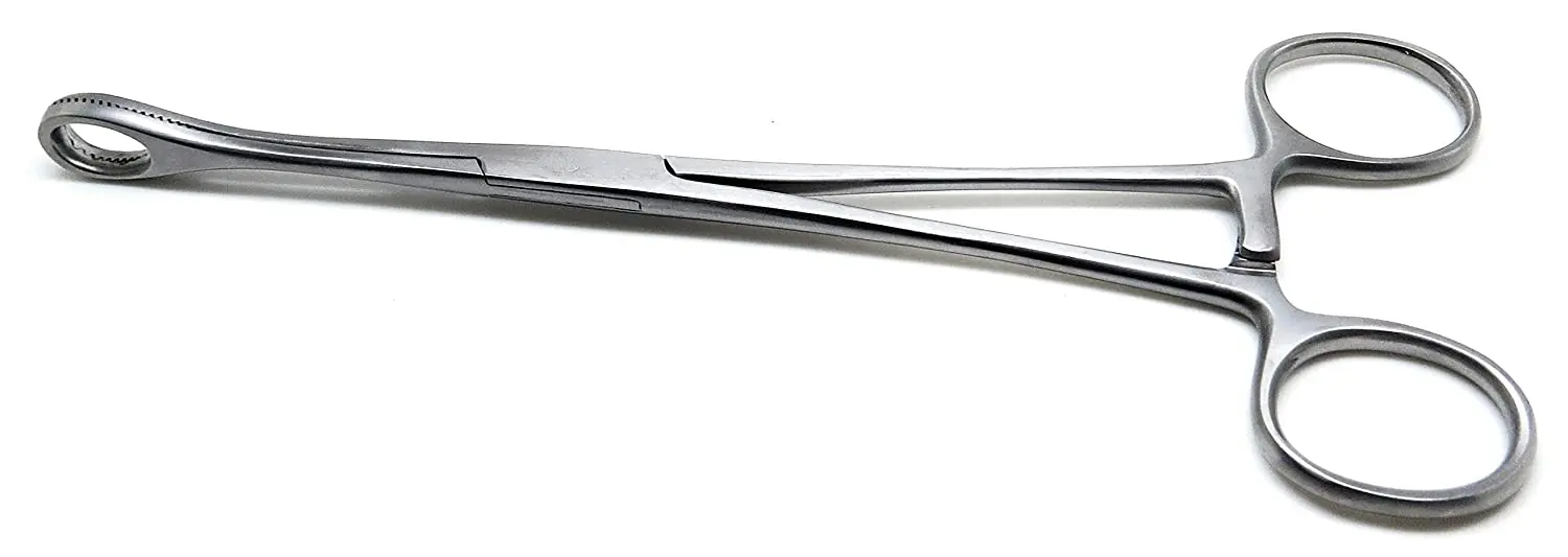 foerster sponge forceps 12inch straight serrated surgical holding veterinary instruments