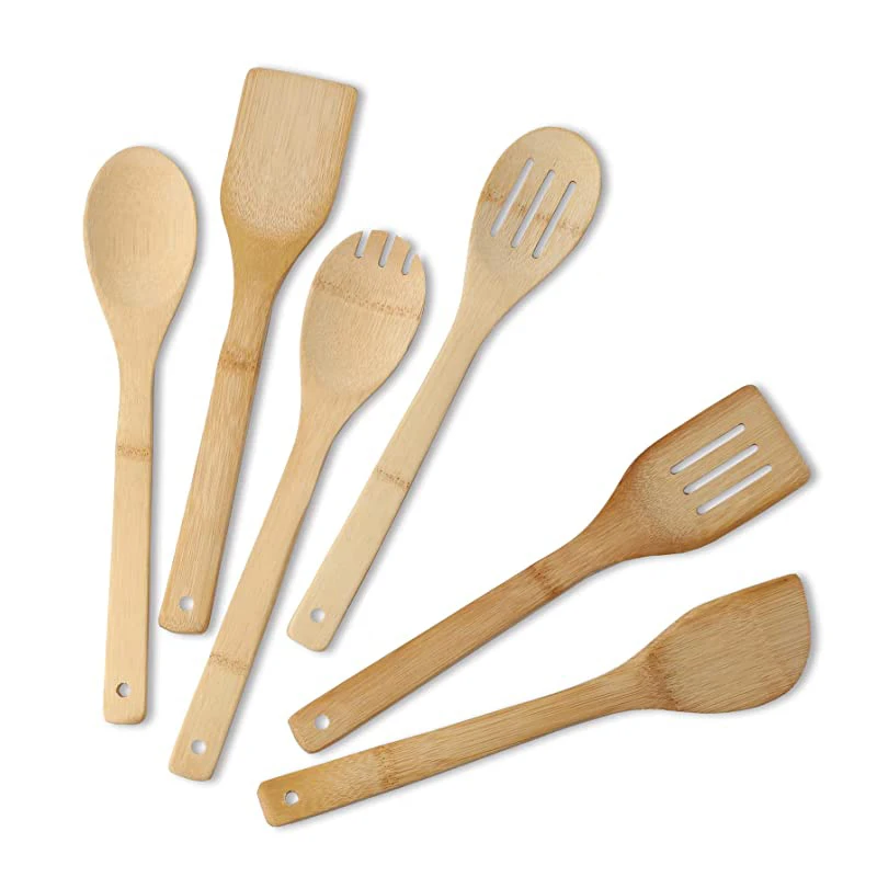 100% Natural kitchen tool  Non Stick Kitchen Utensils Sets