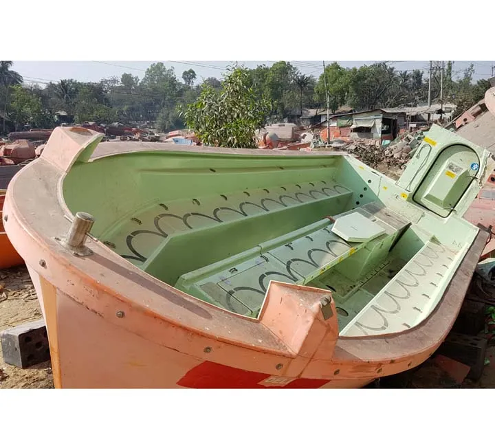 Lifeboat Hull for Tourist boat, Fishing boat, Dutch Tender boat ERNST HATECKE GMBH Germany made Enclosed Lifeboat Bangladesh