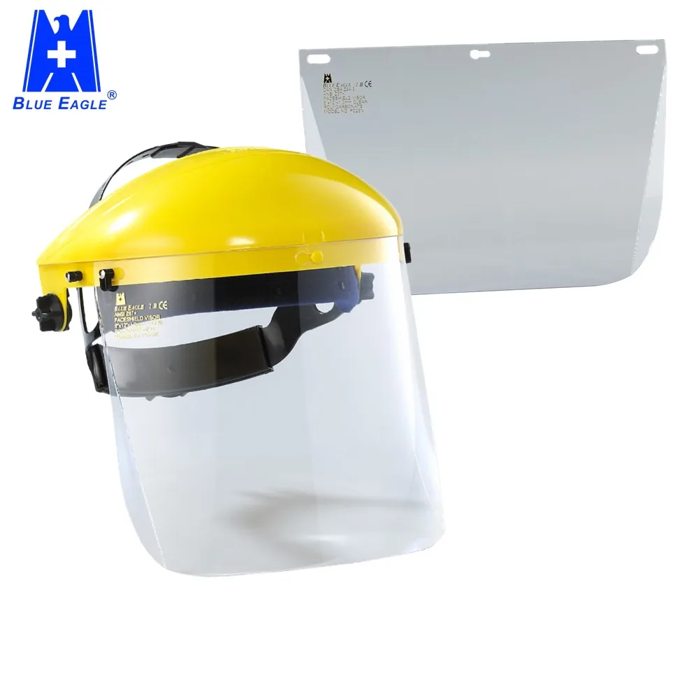 Taiwan PPE Working plastic face protection shield