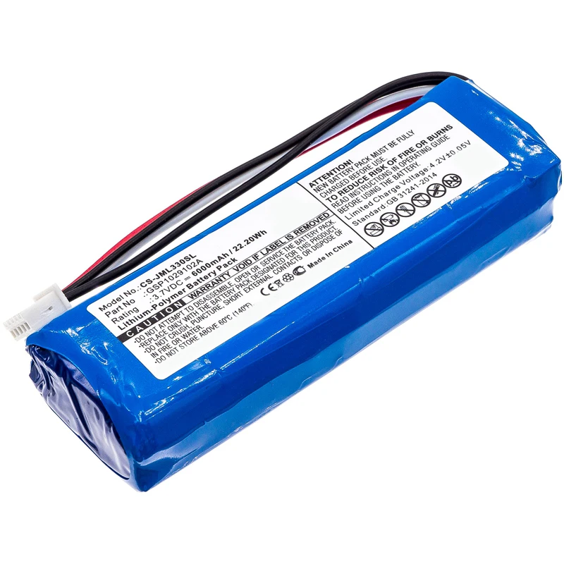 Rechargeable Accumulator Replacement 3.7v Gsp1029102a 6000mah Aec982999-2p Track Battery Player Speaker Li Polymer Battery Pack