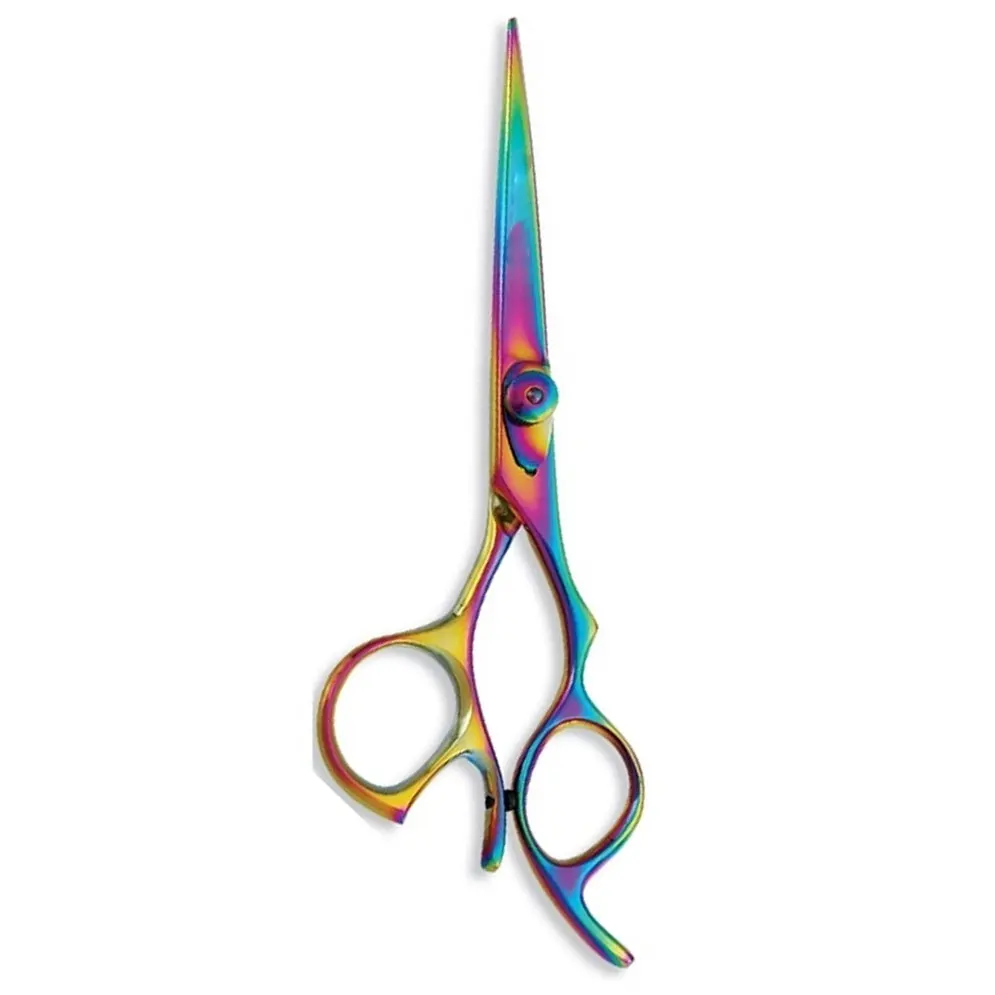 Высококачественные Парикмахерские ножницы для стрижки волос филировочные Ножницы левшей из нержавеющей стали Красивые прямые