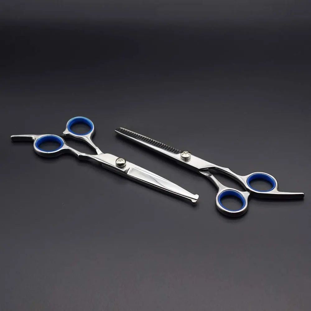 Stainless Steel Dog Grooming Scissors With Safety Round Tips, Heavy Duty Pet Grooming Scissors