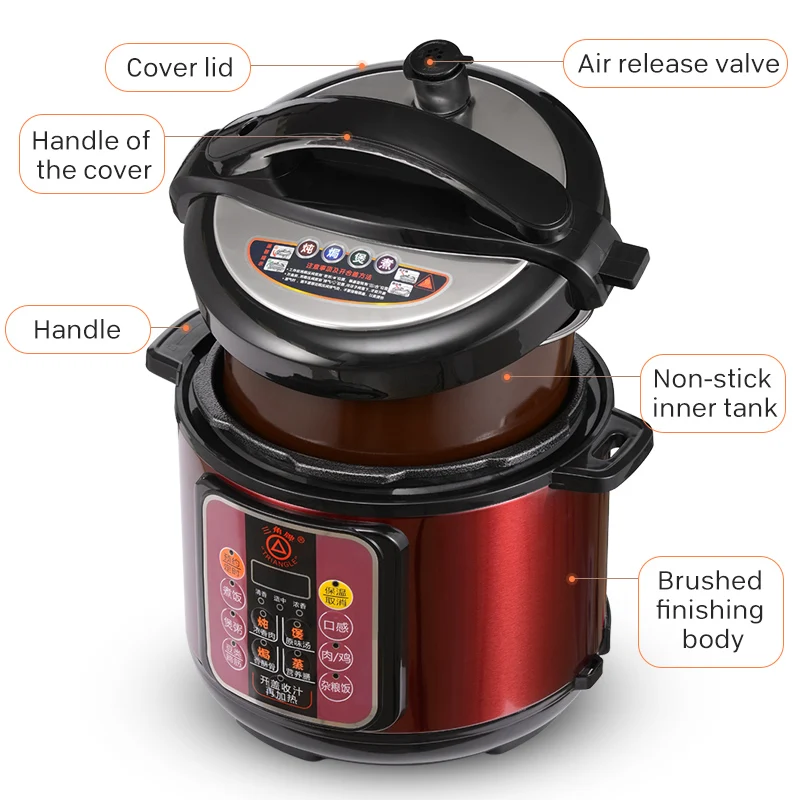Ouguanxuan завод Красный Универсальный olla arrocera промышленный рейс кохера здоровый рисоварка электрическая
