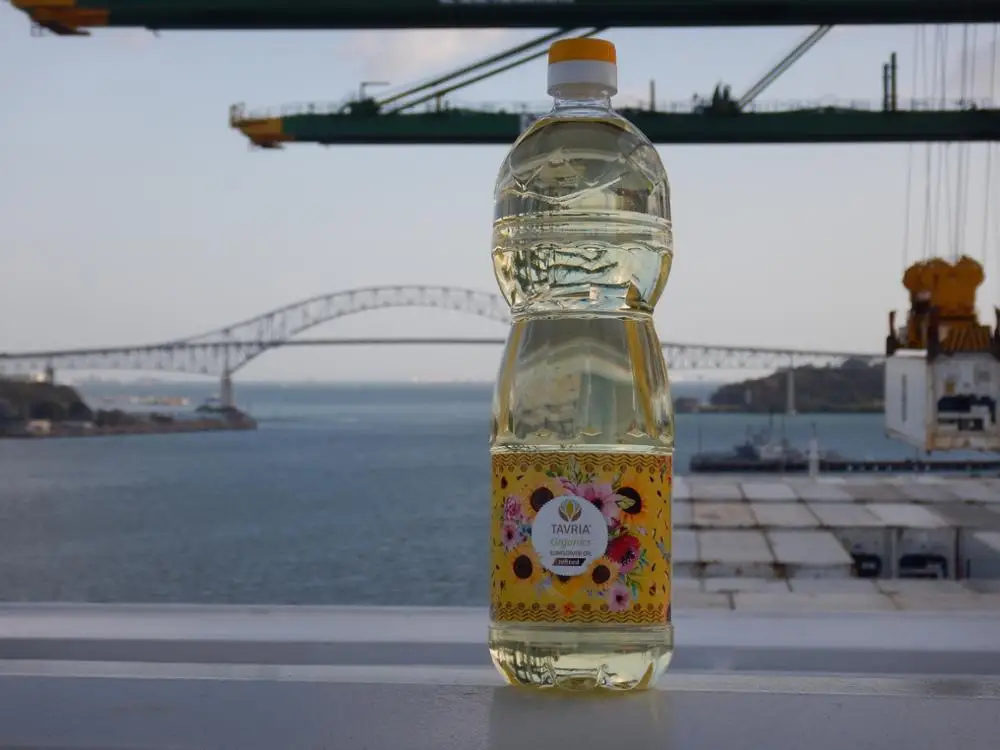 Рафинированное подсолнечное масло 1 литр