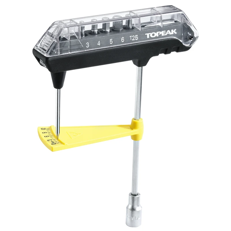 Topeak TPS-SP07 Горный Дорожный велосипед крутящего момента для шлица «звездочка» Набор торцевых гаечных ключей внутренний шестигранный велосипедный набор инструментов