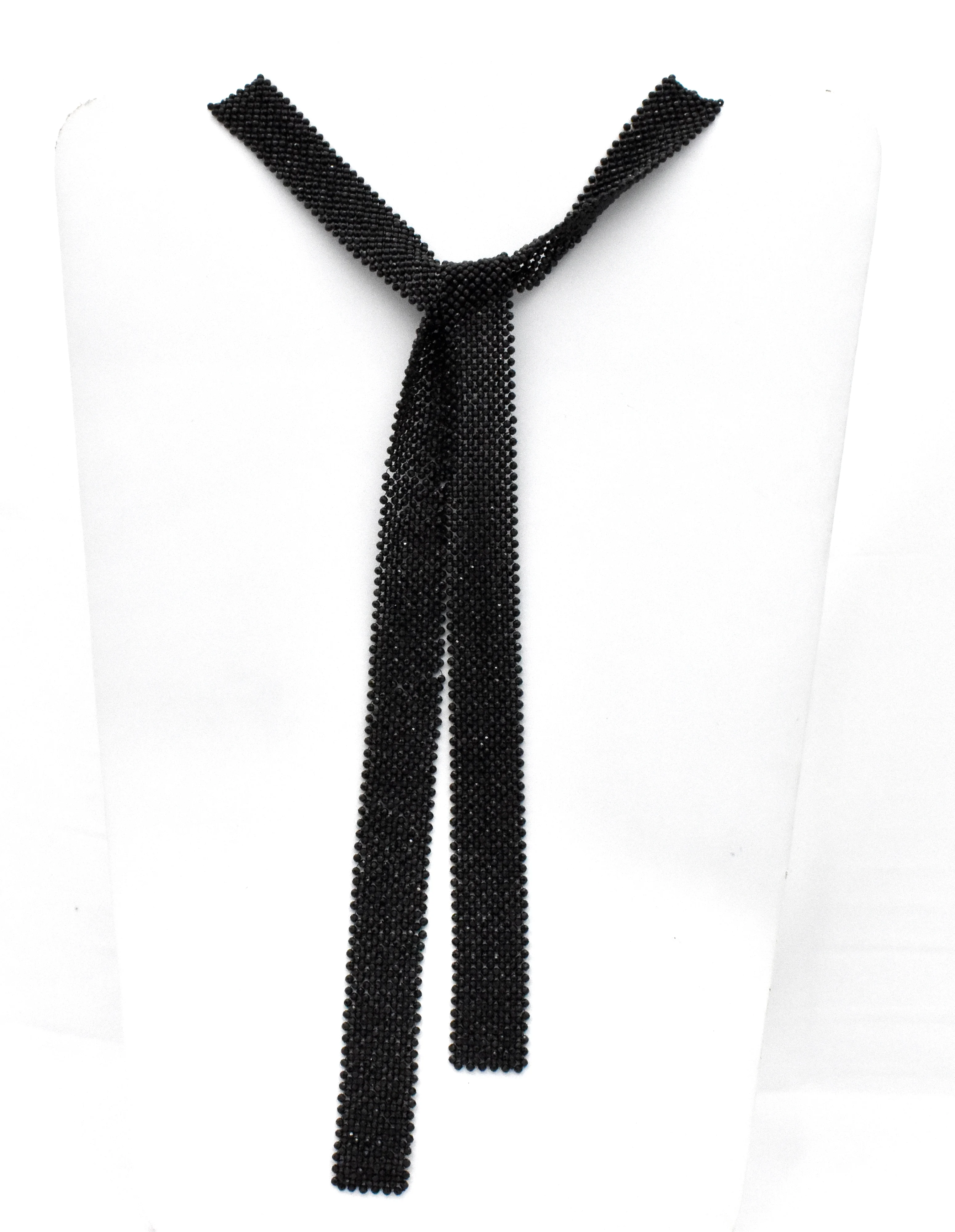 Glossy Black Onyx Beaded Scarf or Necklace Loose Beads Strands Jewelry Stone Attractive Collection of High Quality Natural beads