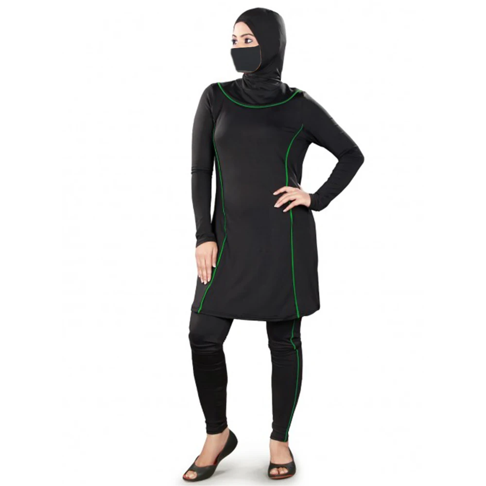 Top Sale Modest Muslim Ladies Swimwear & Beachwear Private Label Luxury Wholesale Custom Womens Swimsuit