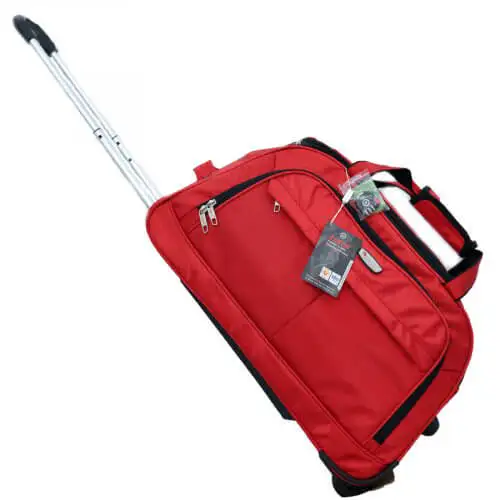 
HASUN Unisex Polyester Travel Bags Luggage Suitcase With Drawbars & Wheel Trolley Bag Hs 665 Made In Vietnam 