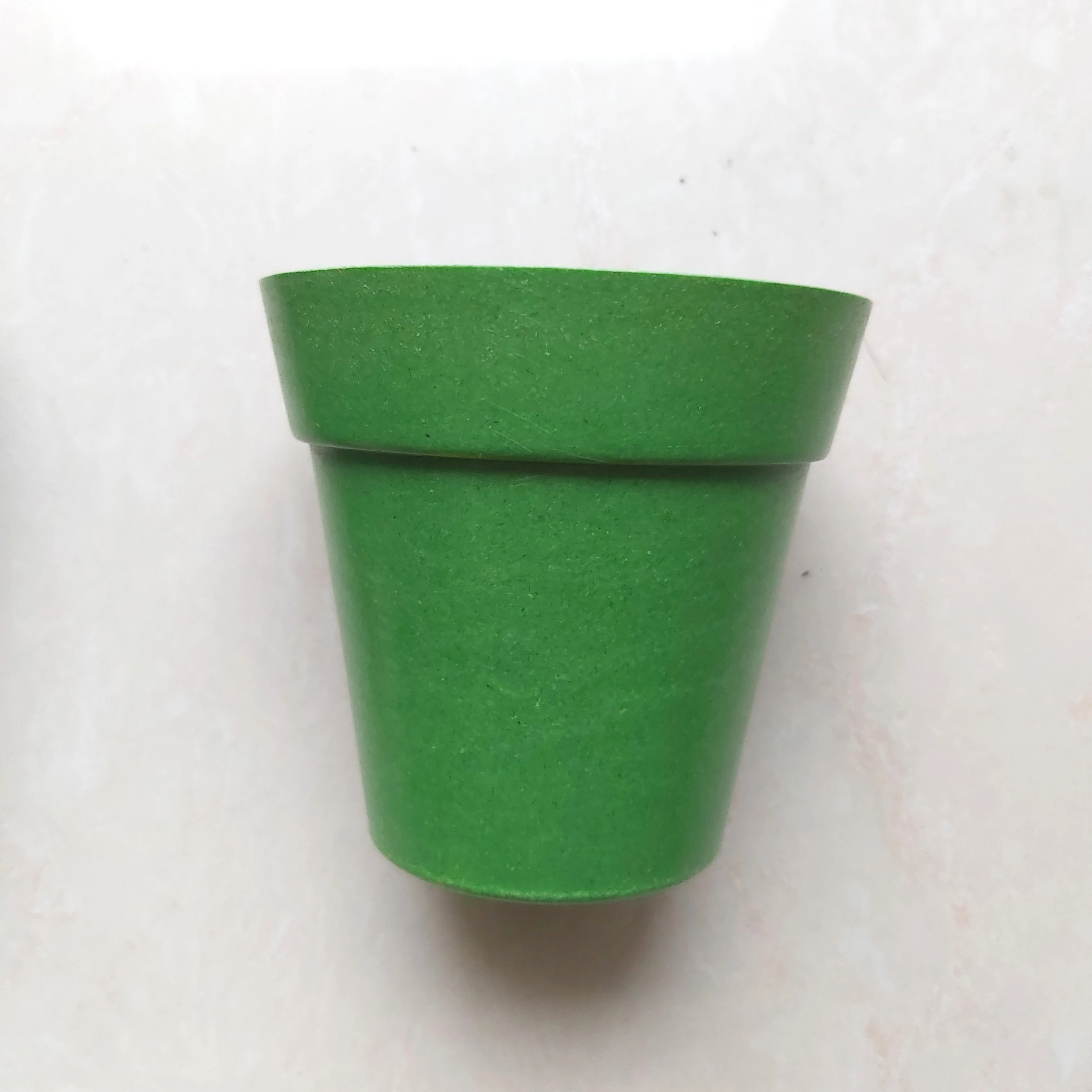 Environmental biodegradable flower pot bamboo garden 8x8 cm small pots
