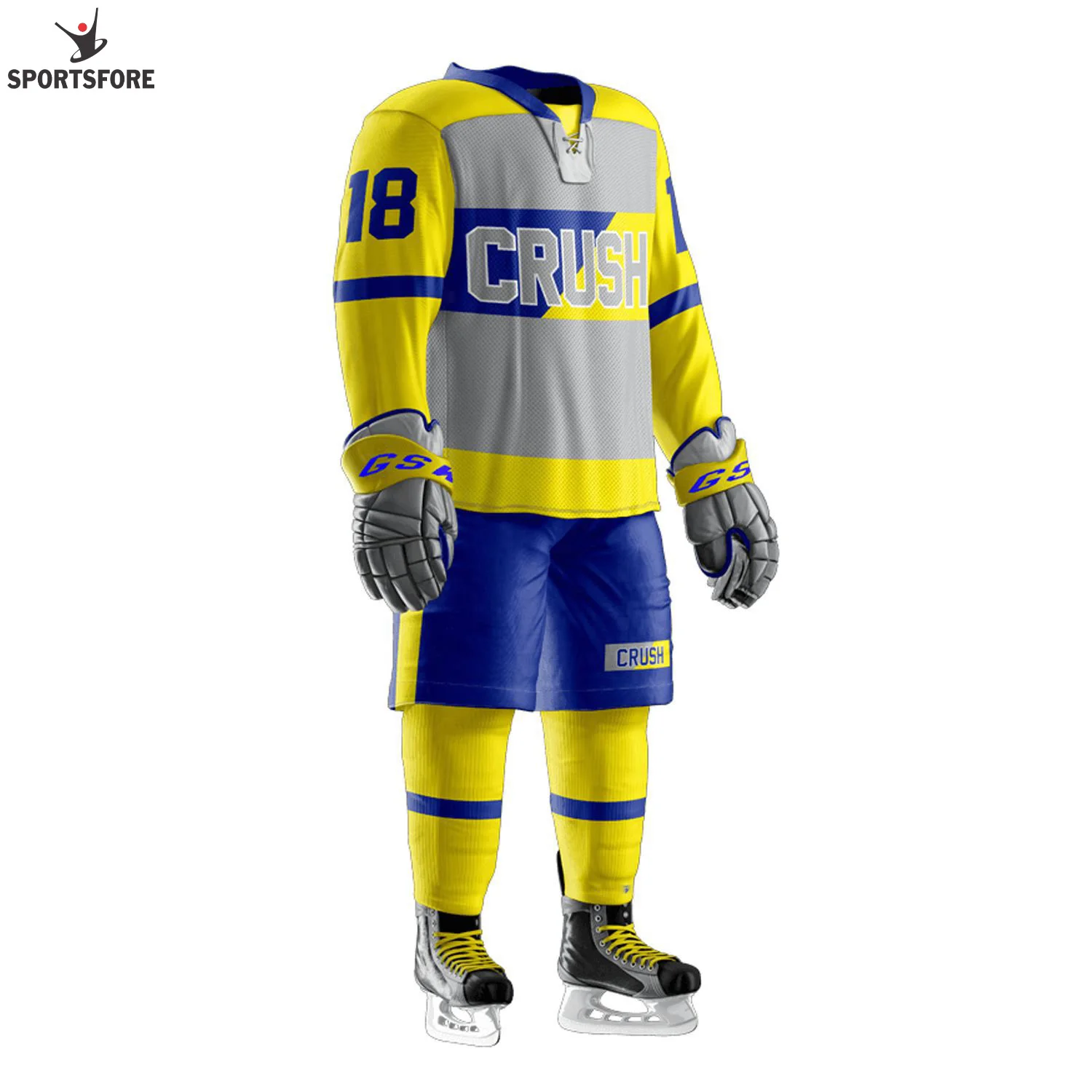 Customized Premium Quality Factory Manufacture Ice Hockey Pant for Ice Hockey Uniform Sportswear