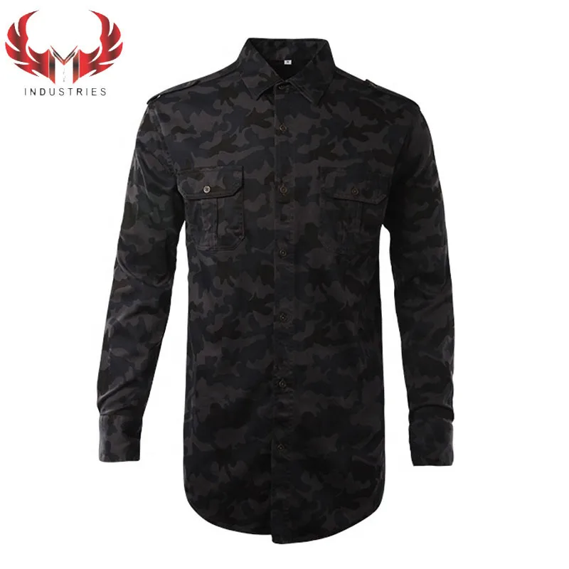 Оптовая продажа Прямая поставка с завода камуфляжная футболка одежда полиэстер Военная ткань охотничья