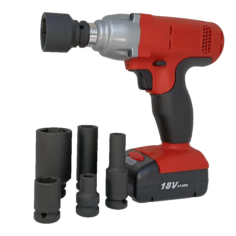 Набор ударных гаечных ключей 18 в 1/2 дюйма, беспроводной пистолет