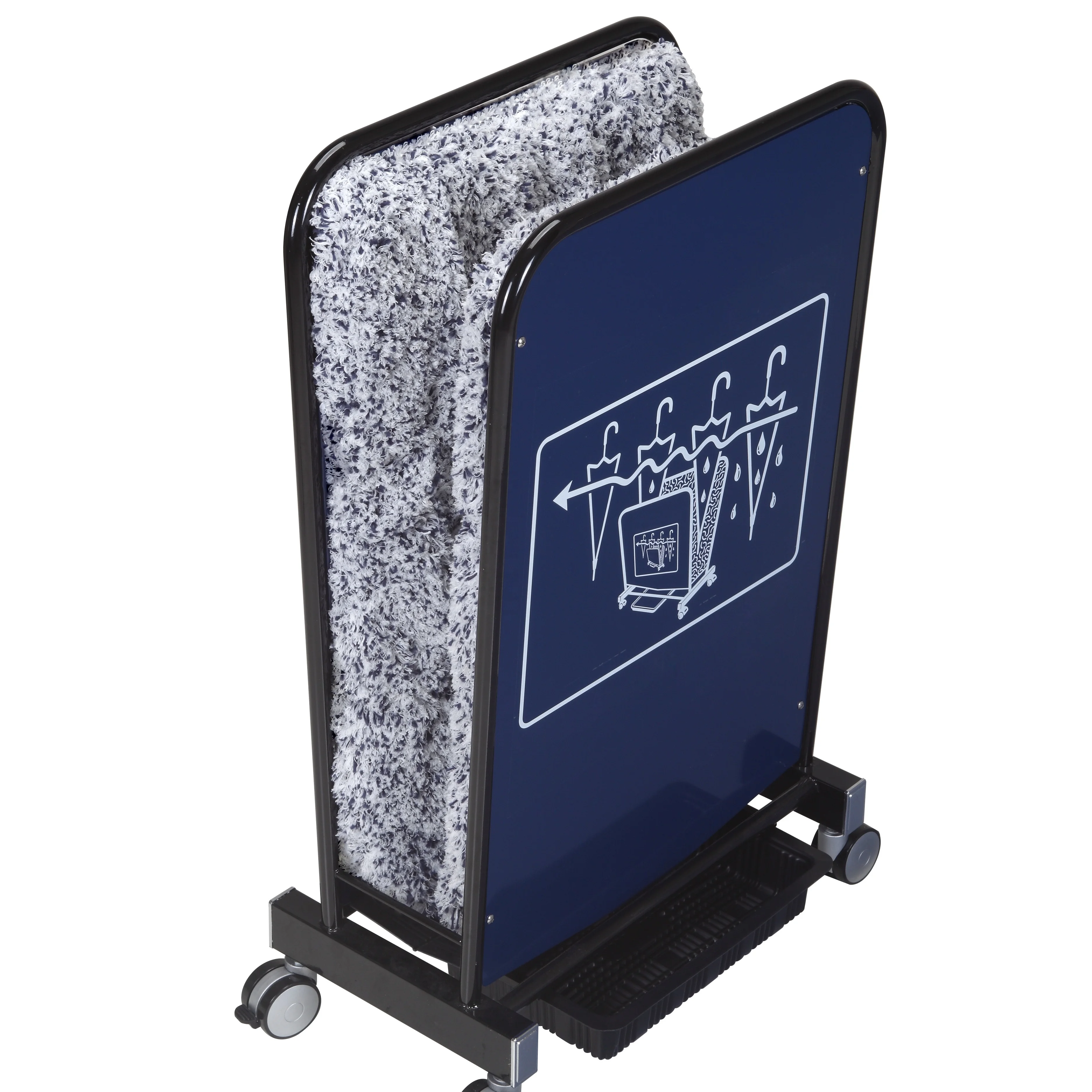 (OPDS-NB) Omnipack - Eco-Friendly Umbrella Dryer Wet Umbrella Drying Machine Umbrella Rainwater Remover (Navy Blue)