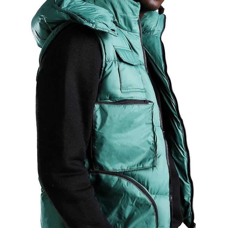 Высококачественный Женский уличный спортивный мягкий удобный жилет на заказ водонепроницаемая ветровка теплый стеганый пуховой