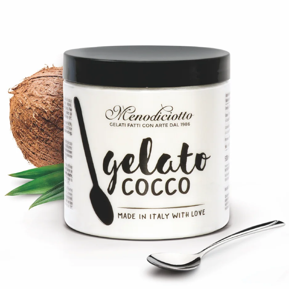 New Product 2021 Coconut Ice Cream distribute in Jar 500ml Gluten Free and Vegan for Retail
