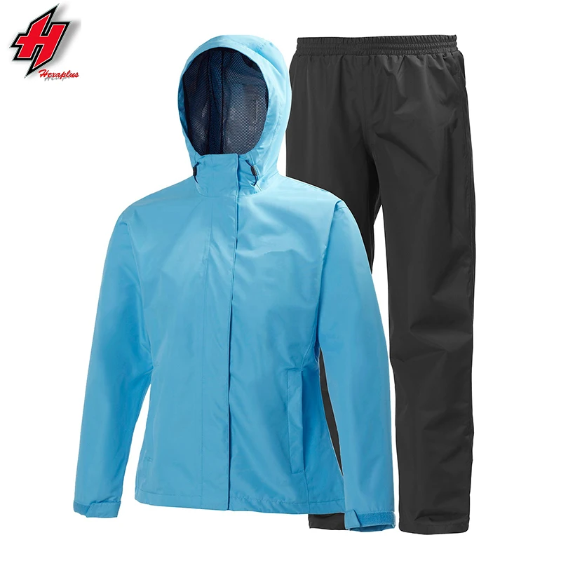 Waterproof Outerwear Motocross Racing Jacket Pants Set Fashionable Motorcycle Rain Suits Rain Gear for Men RAINWEAR Raincoats
