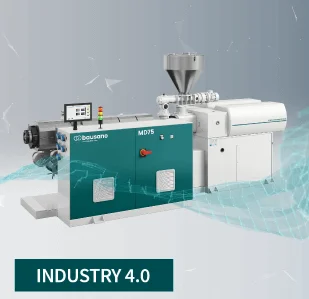Bausano Single Screw Extrusion Lines | Single Screw Extruders LDPE Pipe for PO Pipes | PP HDPE PE Pipe Diameters Pipes