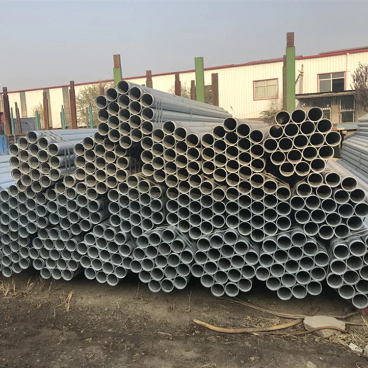 high quality Welded galvanized gi iron steel pipe price from china factory