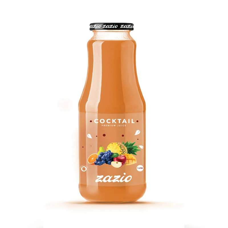 Factory Bulk Price Wholesale Zazio Cocktail Juice Nectar 1 Litre Cocktail Juice for Sale