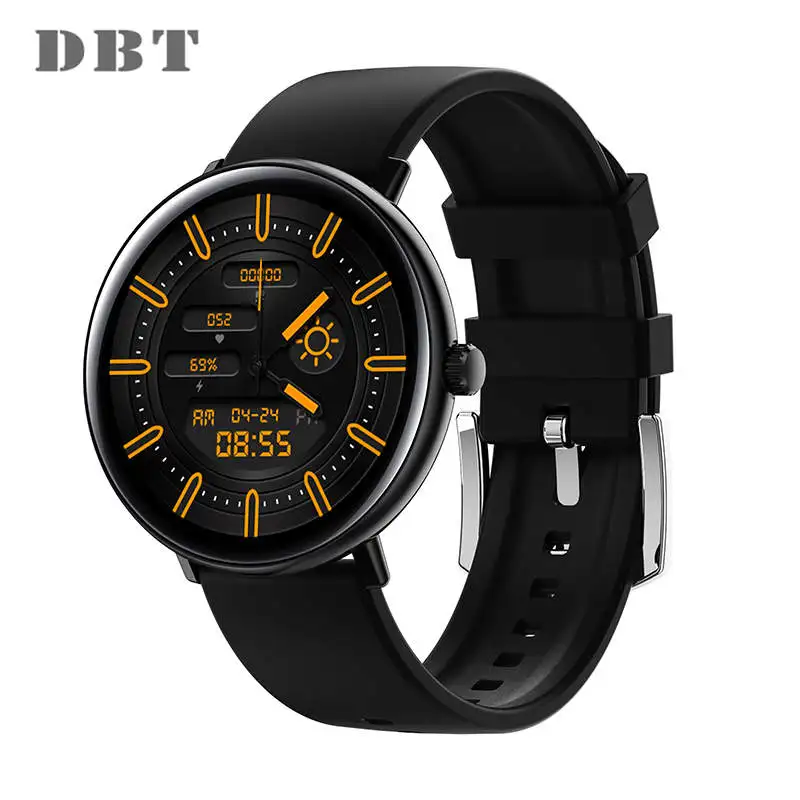 Фитнес-трекер Dibet, умные часы android, умные часы с магнитной зарядкой AMOLED, умные часы