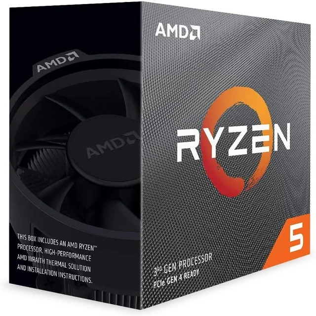 
NEW AMD Ryzen 5 3600 6-Core, 12-Thread Unlocked Desktop Processor with Wraith Stealth Cooler 