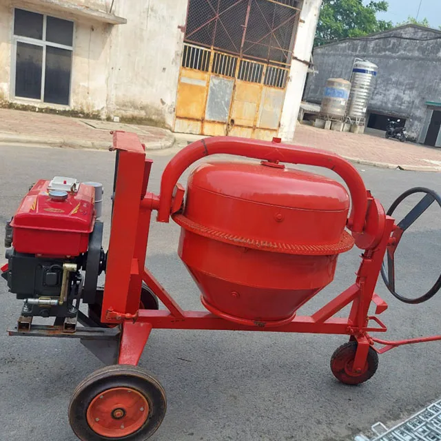 New mini drum capacity 250lit concretera mixer export to Ecuado match diesel gasoline petrol engine or electric motor