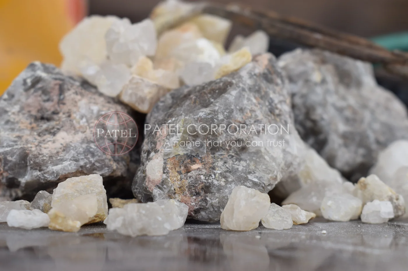 Fluorspar Lumps 75%+  10-60 mm /10-40mm / 1-10 mm