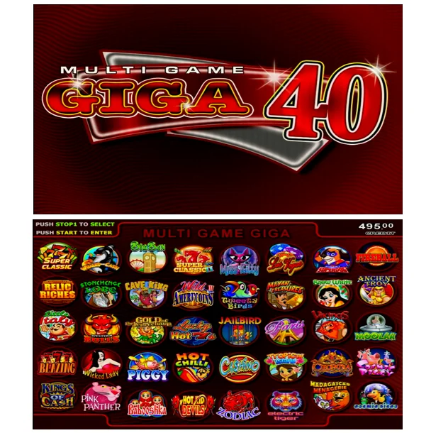 Многоигровая красная настольная доска Giga 40 с двойным экраном английская версия игровая