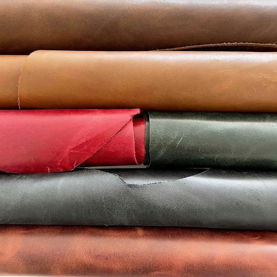 Vegetable veg tanned Leather Pull-up First Grade Full Grain Very Soft