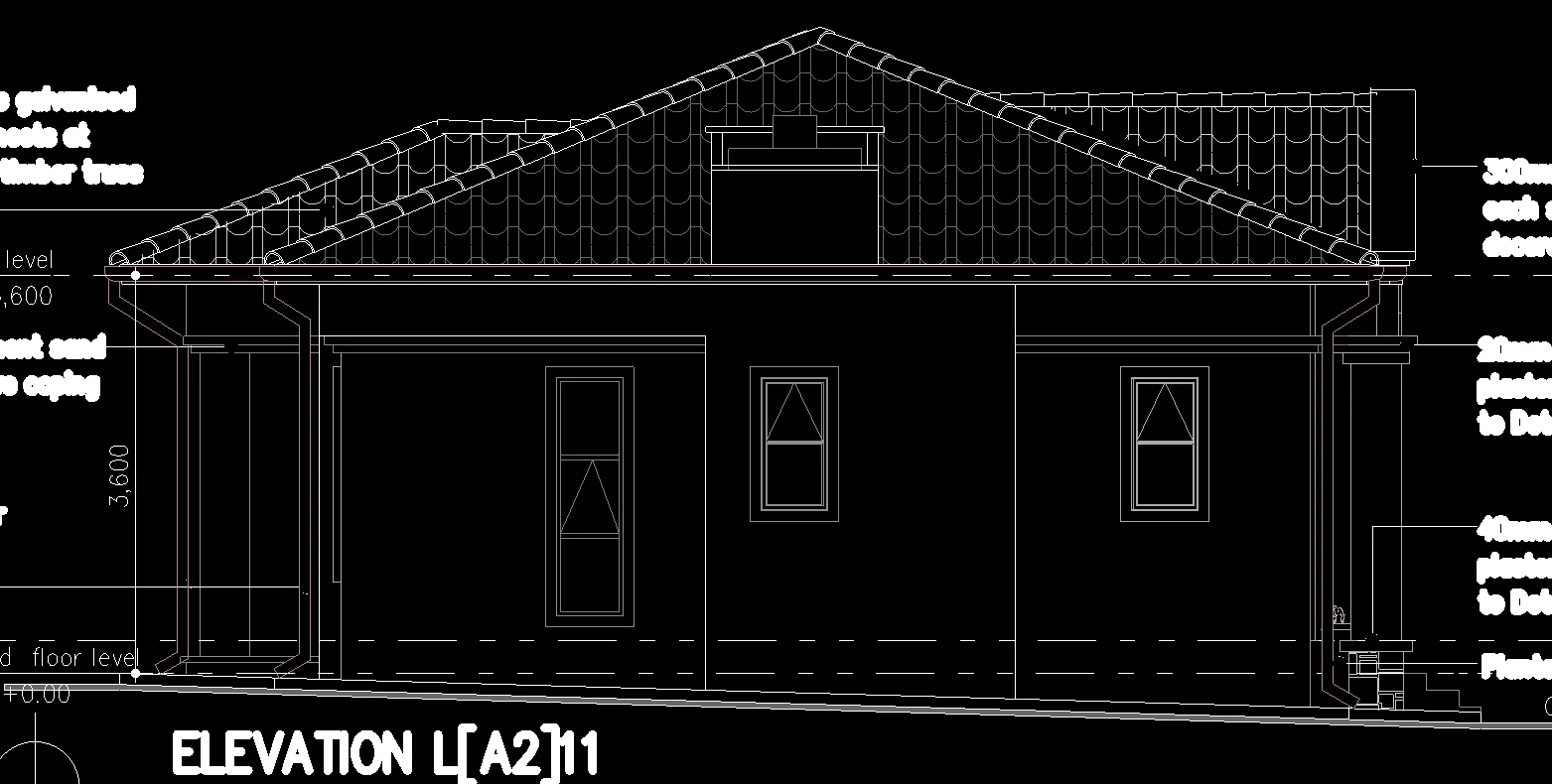 Архитектурный дизайн для зелёного здания виллы и городского дома с чертежом деталей строительства планом