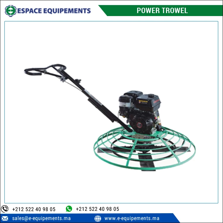 Отличная производительность 5 л Объем топливного бака бетона Walk-behind сила кельма машина для уплотнения и затирки поверхностей