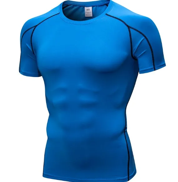 2023 Oem Men Clothing Training Fitness Workout Gym Sport clothes men t-shirt Muscle Running Blank Sport clothes men t-shirt