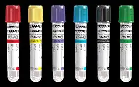 Collection sampling blood tube blood draw tubes vacuum blood collection tube black blue top with 3.2% sodium citrate